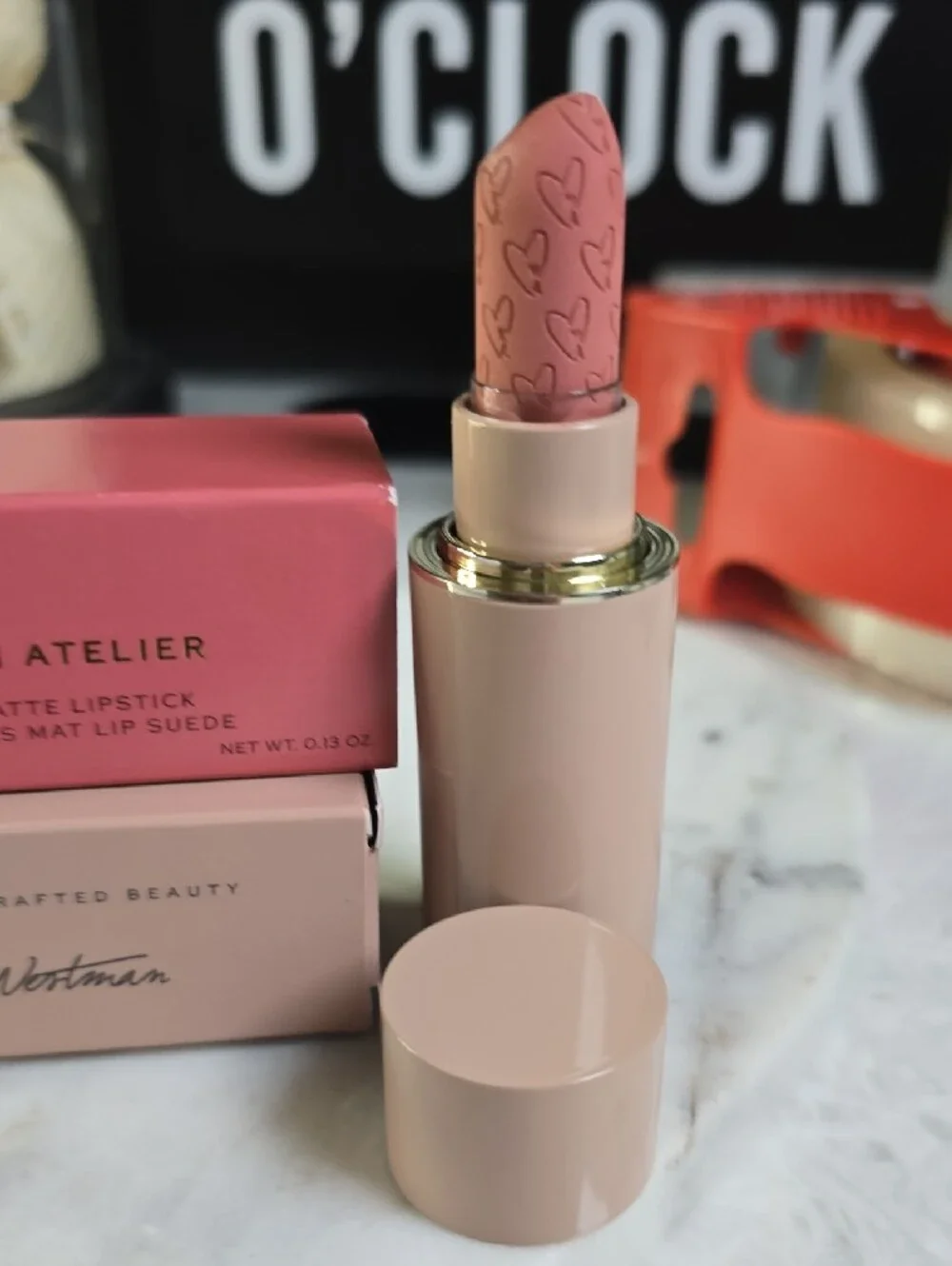 Westman Atelier Lip Suede Matte Lipstick — Rose Pink